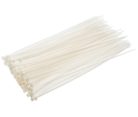 Стяжки нейлоновые 3.6x200мм хомуты 100шт. Стяжки нейлоновые 3.6x200мм хомуты 100шт.