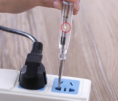 Пробник электрический 250В 140мм Пробник электрический 250В 140мм